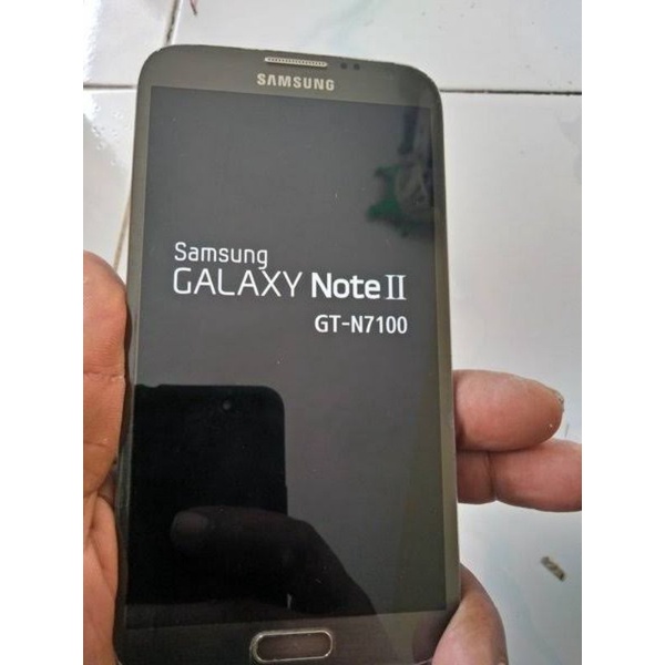 lcd ts hp Samsung galaxy note 2 N7100 ORI cabutan normal udh tested bonus kesing tinggal naik mesin