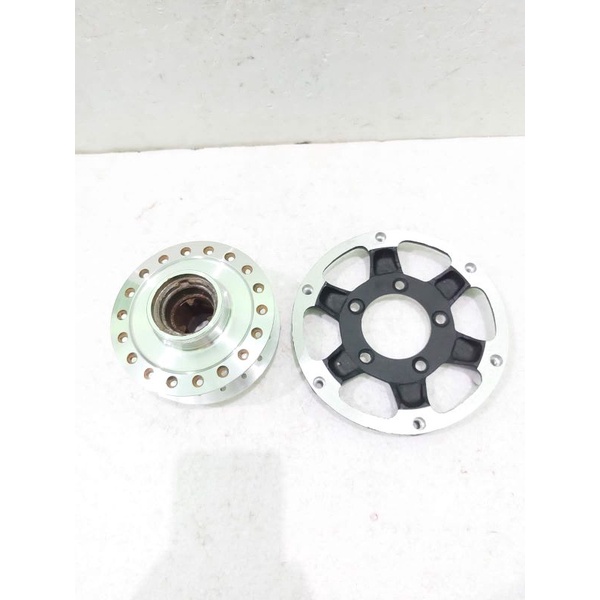 Tromol Depan pnp Baut 5 atau pnp piringan tirev tiger bubut cnc Tromol depan set piringan tiger tire