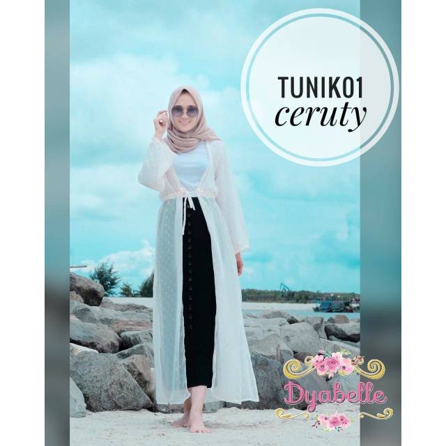 By Dyabelle : Tunik 01 ceruty outer