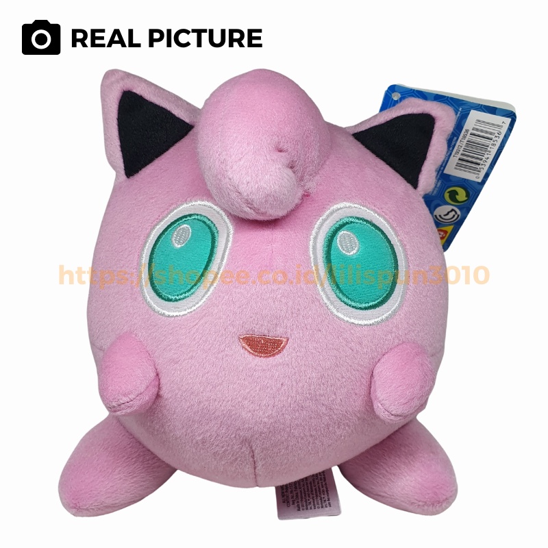 Jigglypuff Pokemon ORIGINAL TOMY plush boneka mainan koleksi Purin Brand New TOMY USA