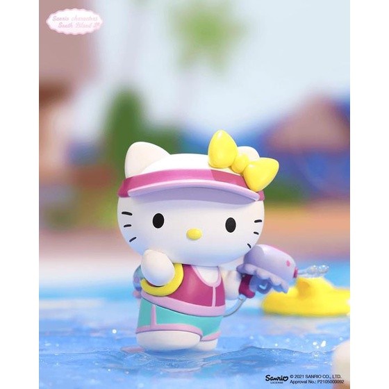 Pop Mart Sanrio South Island Hello Kitty Water Fighting