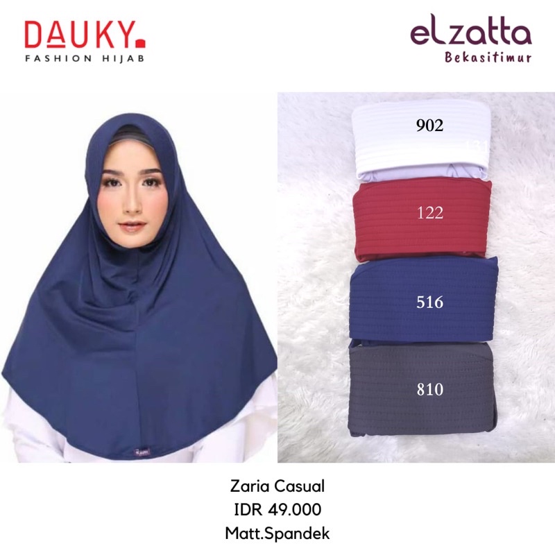 Elzatta - Jilbab Instan Zaria Casual-2