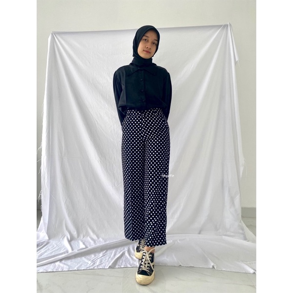 HL HIGHWAIST POLKA PANTS (REALPICT)