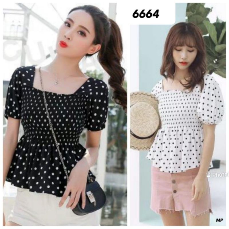 Atasan katun import 6664