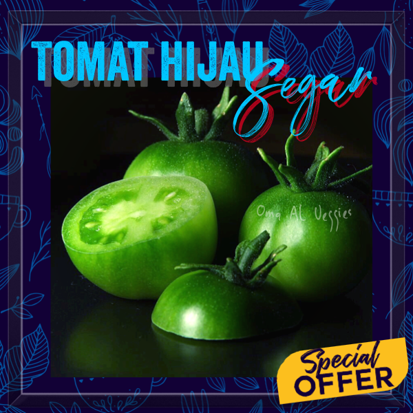 

TOMAT HIJAU / IJO KECIL / FRESH GREEN TOMATO Per 250 gr SAYURAN SEGAR
