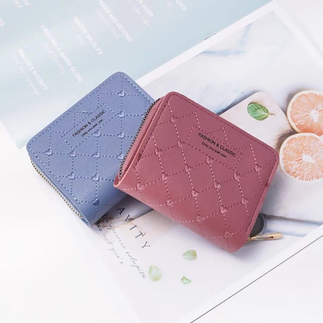 ♥TMALL88♥Dompet Koin Wanita Resleting Fashion Wanita Korea