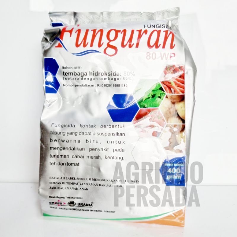 Fungisida Funguran 80WP 400 gram | Funguran 400 gram