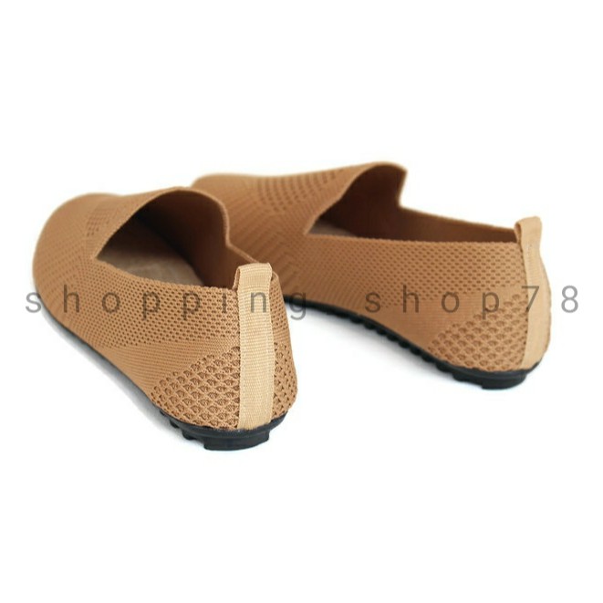 Sepatu Wanita Flat Shoes Balet Rajut Gratica DR 3539