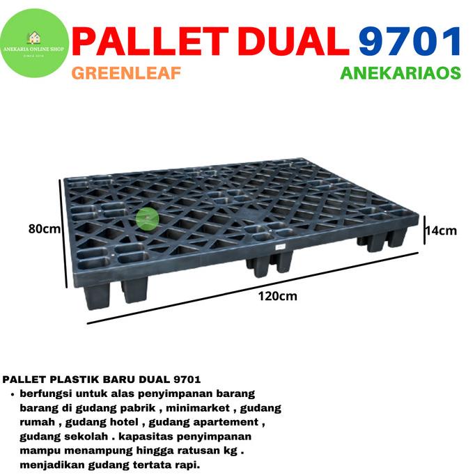 

Pallet Dual Industri 9701 Green Leaf