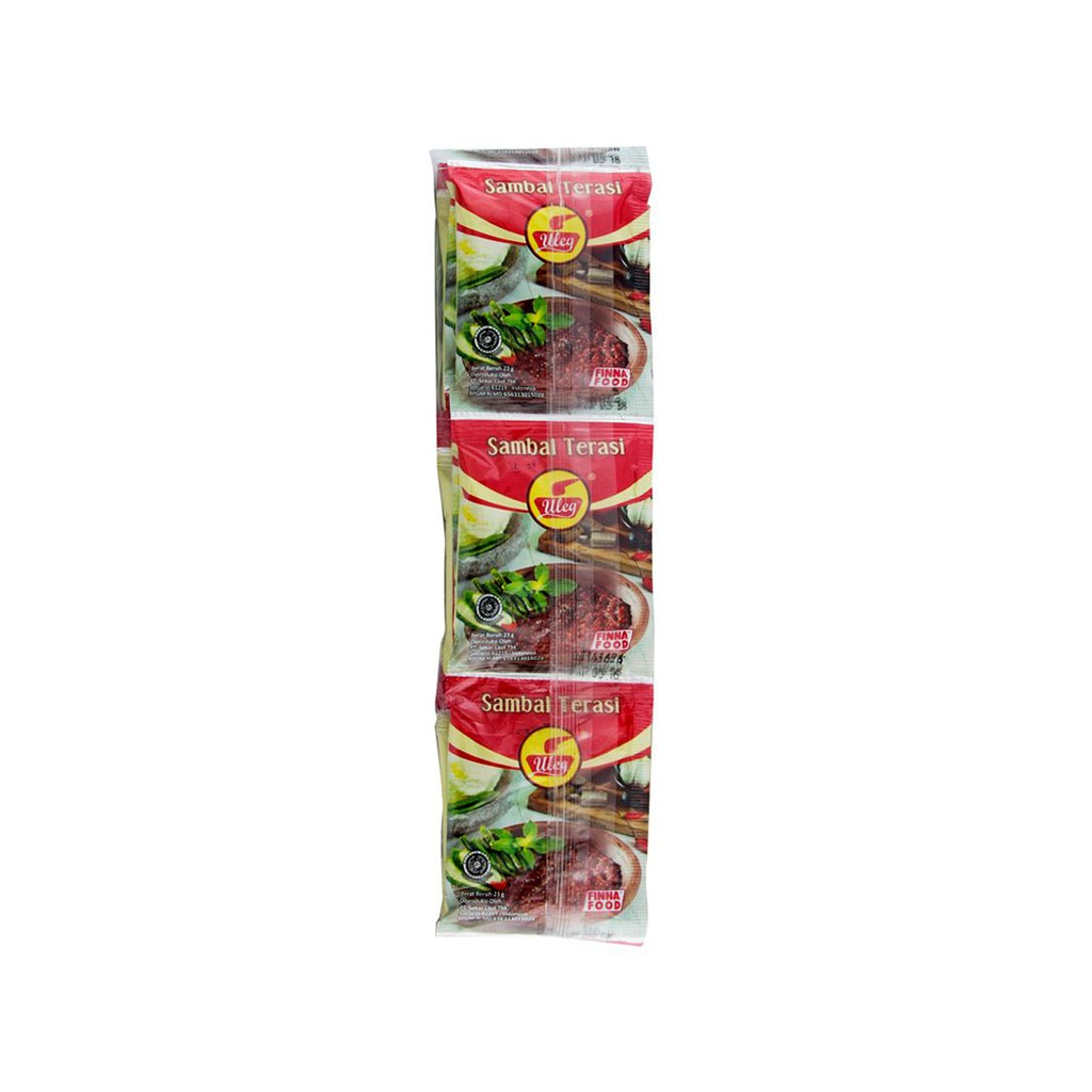 

Sambal Terasi Uleg Finna 21gr @10bks