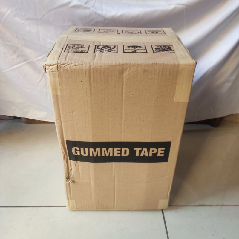 Lakban Air G-Tape 1 Box (isi 30) Gummed Tape