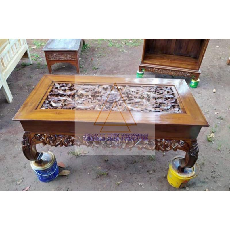 meja ketapang segi panjang / meja ketapang lesehan / meja ketapangmurah