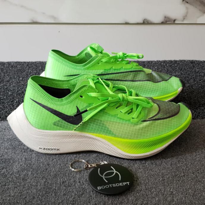 HOT SEPATU FITNES SEPATU PRIA~ NIKE ZOOMX VAPORFLY NEXT% - VOLT (100% AUTHENTIC) SALE