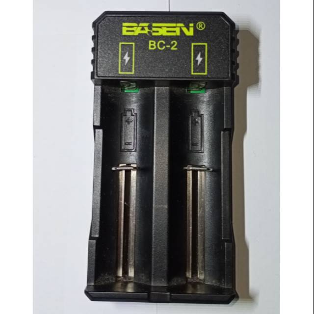 (second) charger baterai 18650 basen