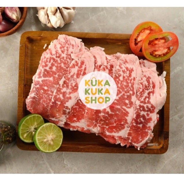 Wagyu Chuck Crest Beef Slice 1kg