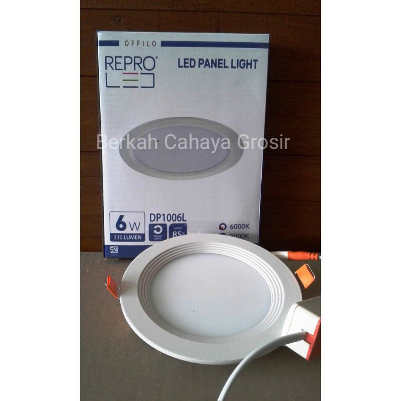 REPRO IB PANEL LED DOWN LIGHT LAMPU PLAFON LED DOWNLIGHT LED 6 WATT GARANSI BERKUALITAS