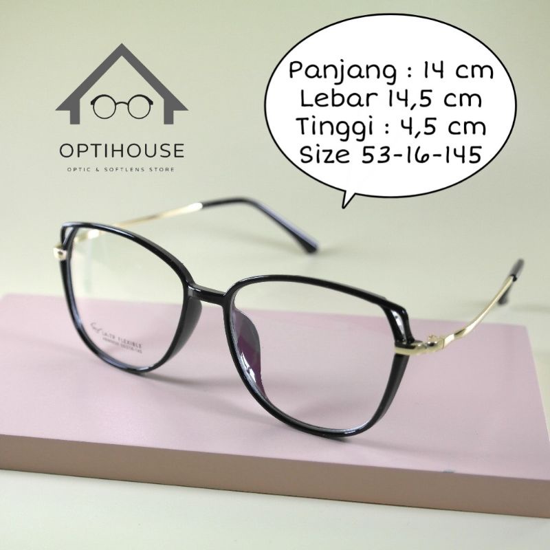 Frame kacamata Wanita Cat eye Vemina 8830