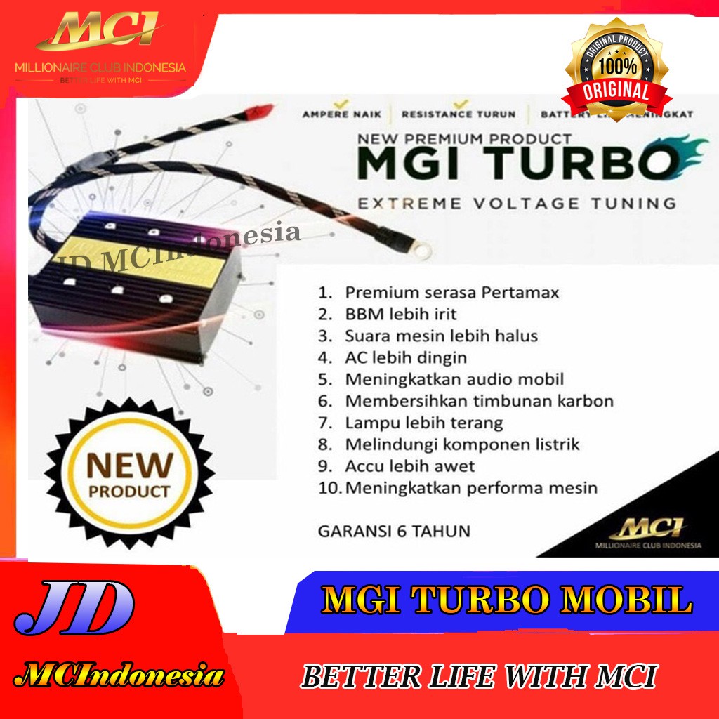 MGI TURBO MOBIL MCI ORIGINAL