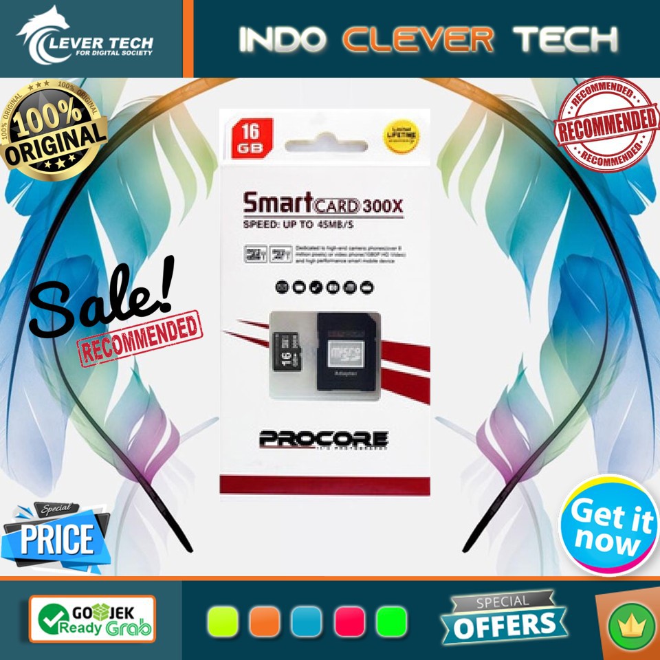 Procore 16GB Smart Card 300X 45MB/S