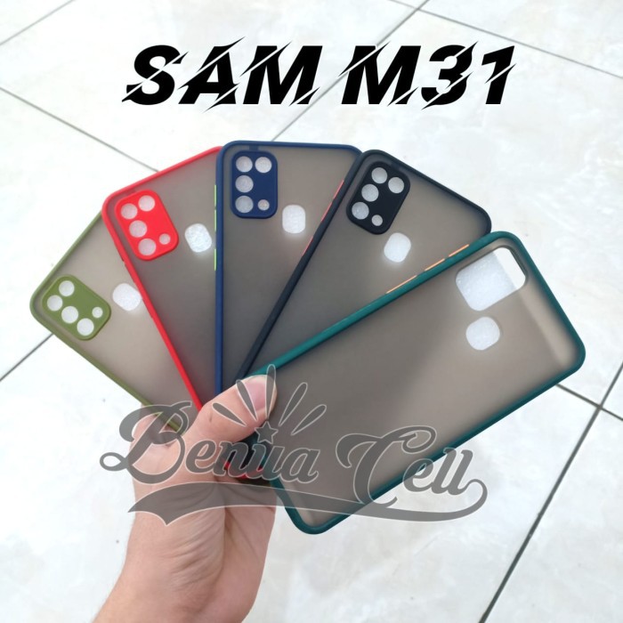 SOFTCASE SAMSUNG A31 - CASE MATTE FULL COLOR SAMSUNG A31 NEW 2020 - BC