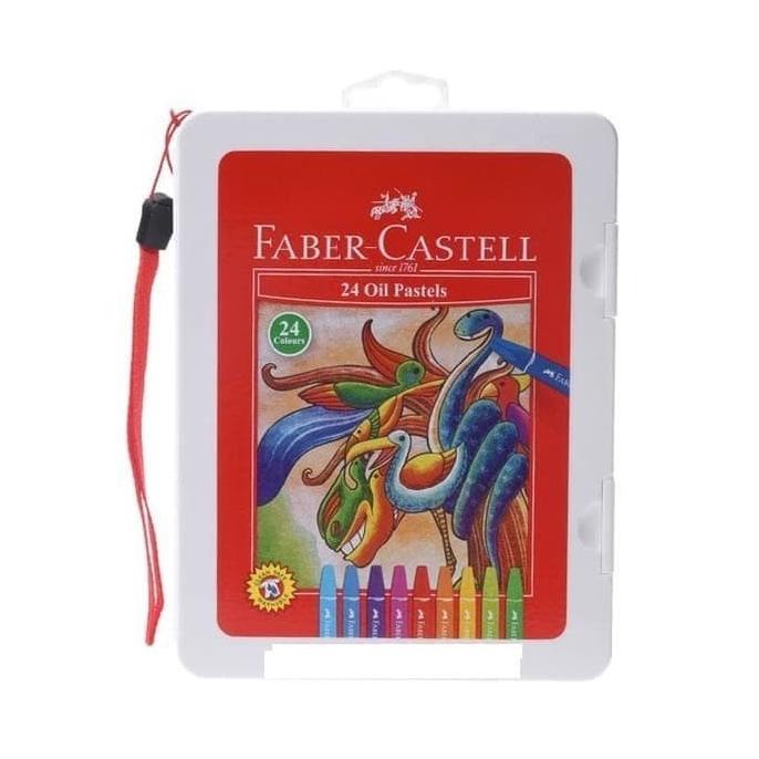 

siap kirim] Oil Pastel Hexagonal Faber Castell Isi 24 Warna 120089A