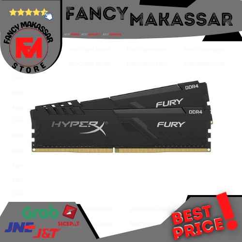 RAM KINGSTON HYPERX FURY 16GB (2X8GB) DDR4 3200MHZ