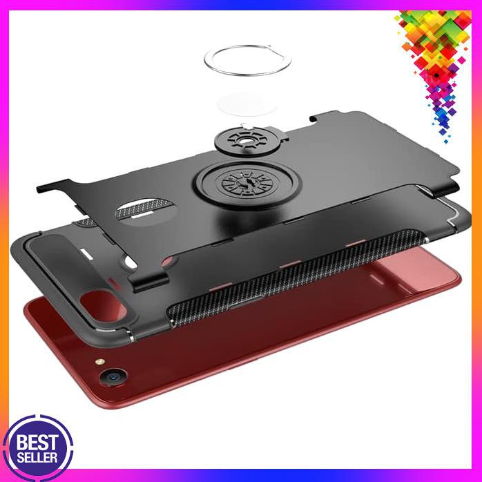 CASE OPPO F3 F3 ULTIMATE CARBON RING