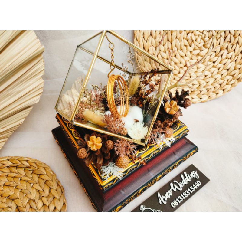 decor rustic/ring box mahar/mahar box