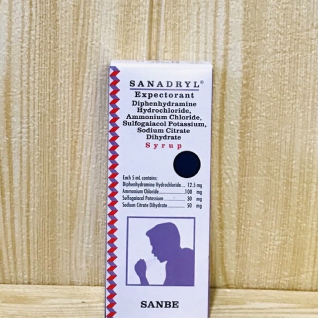 Sanadryl EXP 60 ML | 120 ml|Meredakan Batuk Berdahak