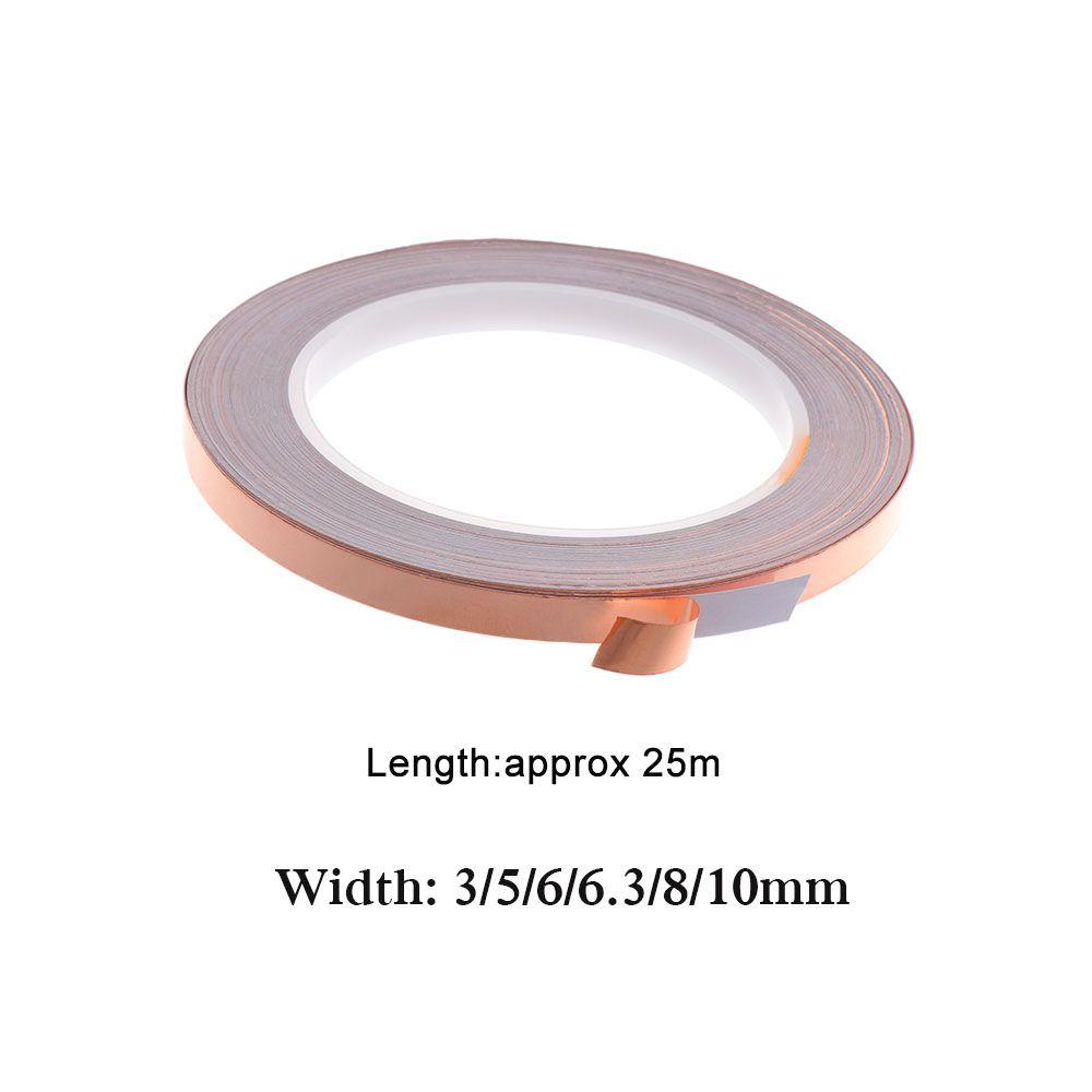 Suyo 1PC Copper Foil Tape Hot EMI Lem Perlindungan Strip Adhesive