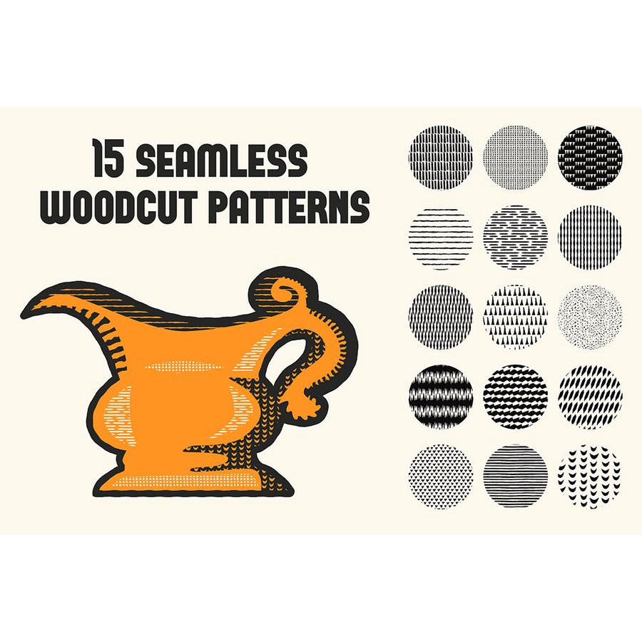 Cookbook For Woodcuts Brushes And Patterns