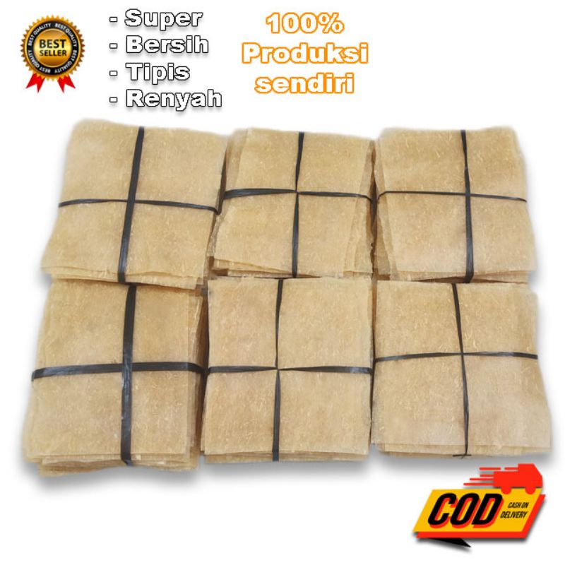 

OPAK SINGKONG SUPER TIPIS MENTAH/1KG