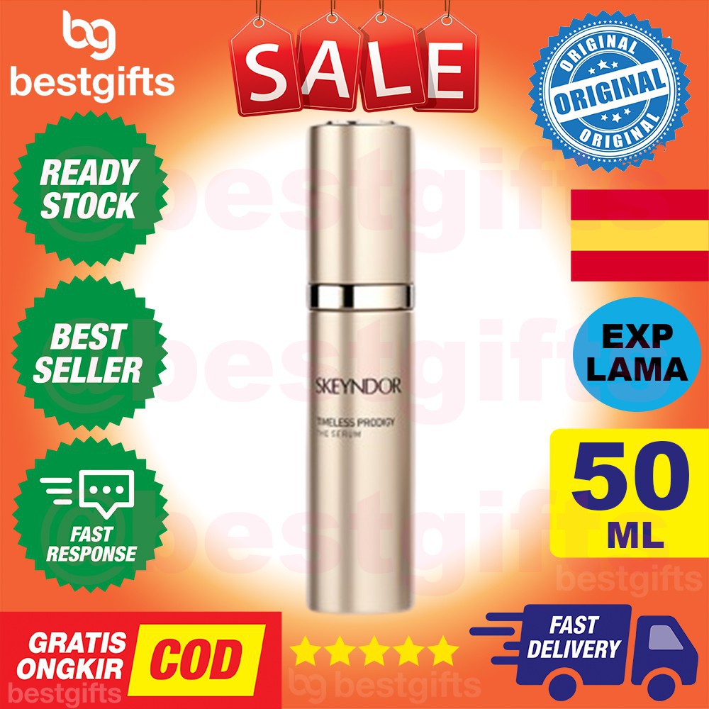 SKEYNDOR TIMELESS PRODIGY THE SERUM ANTI AGING PENUAAN DINI PEREMAJAAN WAJAH GARIS KERIPUT 50 ML