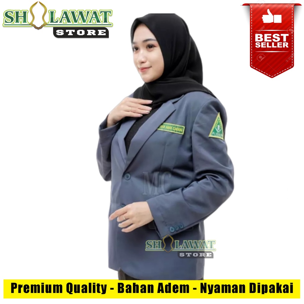 Jas IPNU IPPNU Full / Jas IPNU Original 100% / Jas IPNU Murah / Jas IPPNU Bordir Nama Bordir Logo / 