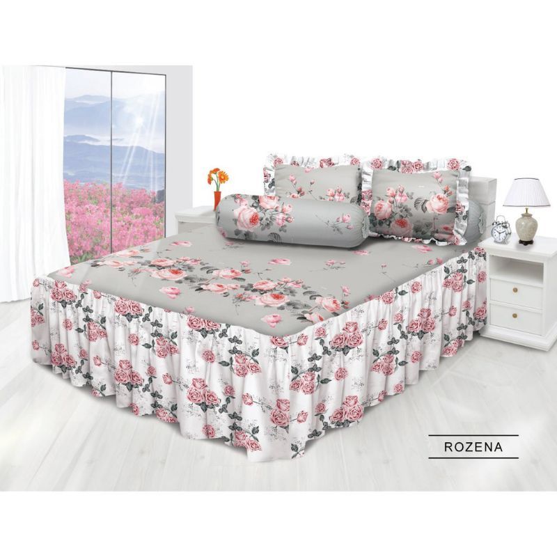 Sprei Rumbai All New My Love Uk 180 x 200 Motif ROZENA