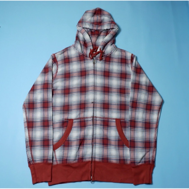 Uniqlo zipper kotak original second