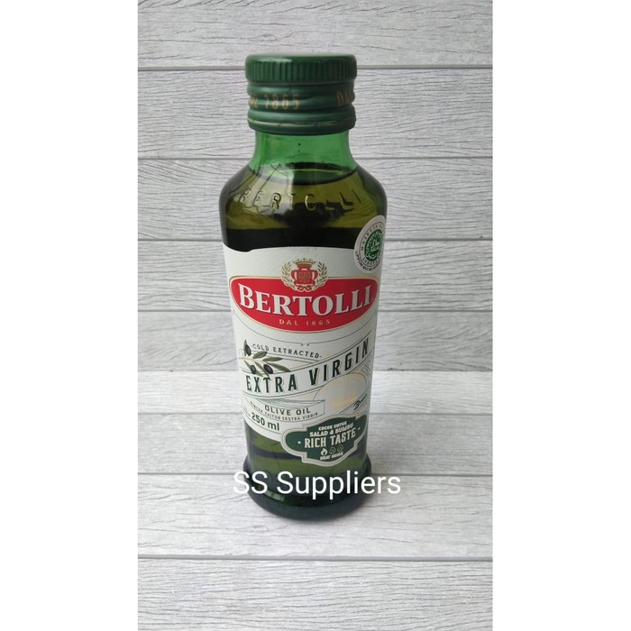 

BERTOLLI EXTRA VIRGIN OLIVE OIL MINYAK ZAITUN 250 ML BEST SELLER