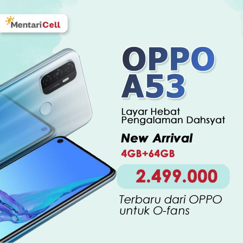 OPPO A53 RESMI - Snapdragon 460