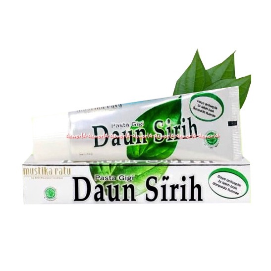 Daun Sirih Mustika Ratu 150gr Pasta Gigi Daun Sirih Odol Toothpaste With Piper Betle Leaf Extract Tooth Paste Daun Sereh Daunsirih Halal MUI 150 Gram