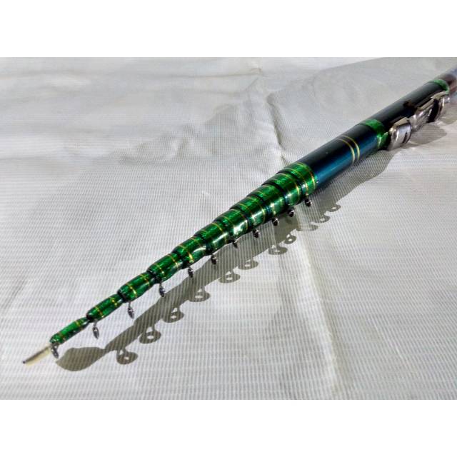 Joran Tegek Orca TJL 210 cm Modif - Ruas Pendek - Ring Oseg