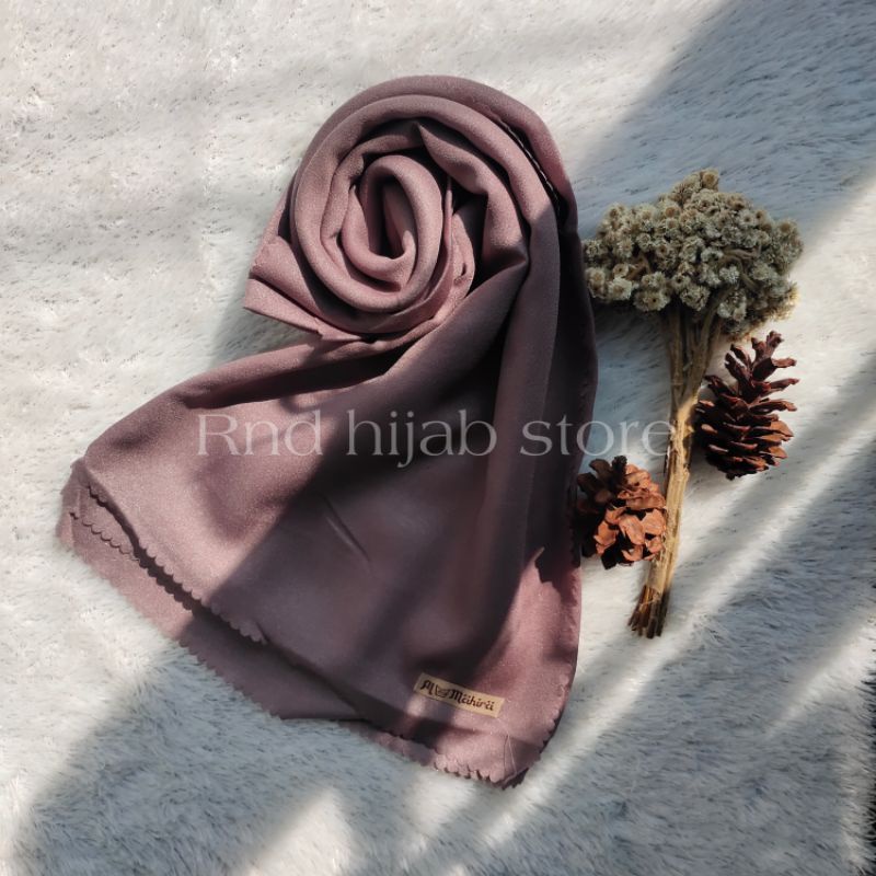 Hijab Segiempat Shinar Glamour / Hijab segi empat shinar premium Lc by al mahira