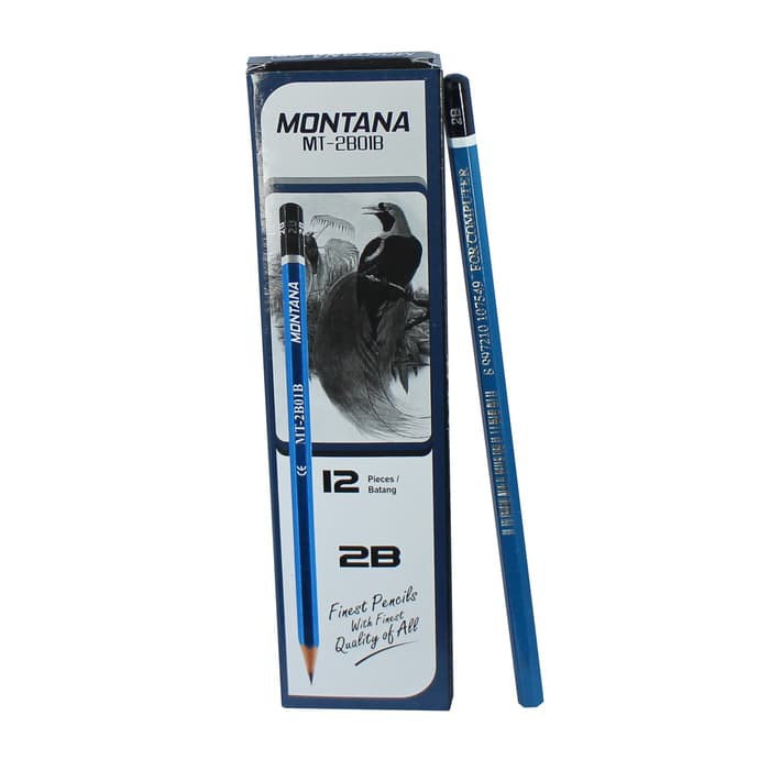 

NEW STOCK PENCIL / PENSIL MONTANA MT2B01-B / 2B