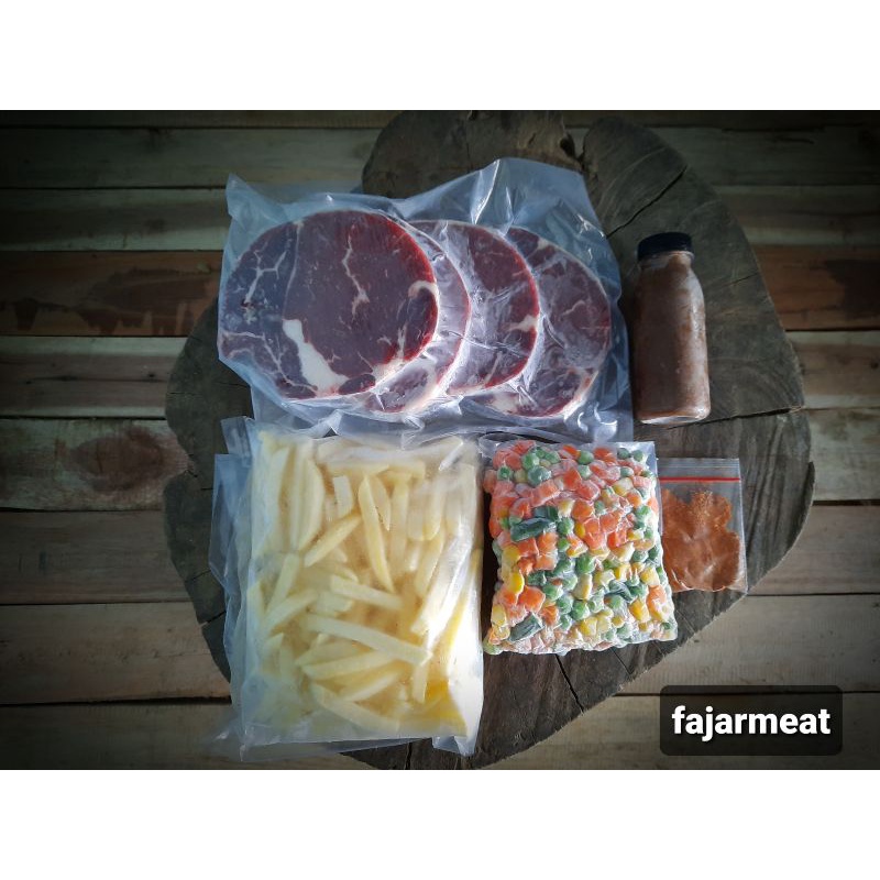 

paket steak Ribeye / steak ribeye 500gr