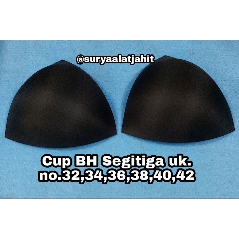 Cup BH Segitiga no.32,34,36,38,40 42 rp.11.000/1set pasang