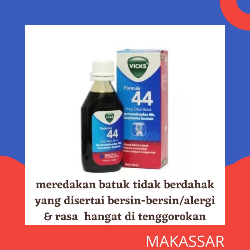 VICKS FORMULA 44 DEWASA SIRUP