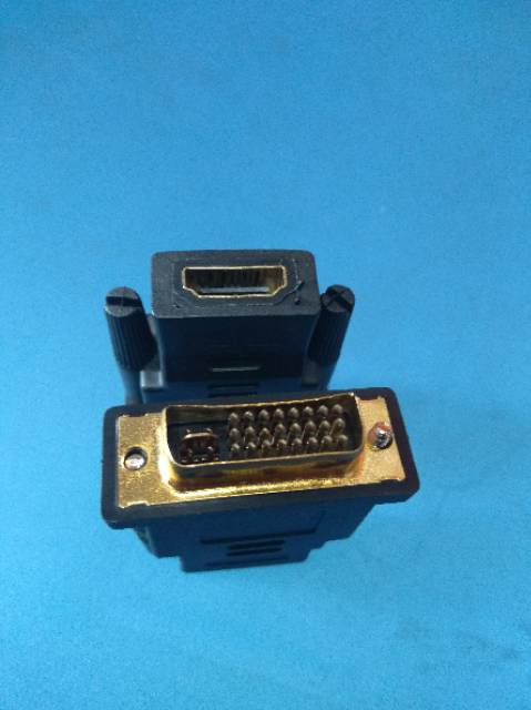 Converter HDMI Female to DVI 24+5 Male Gold Adapter