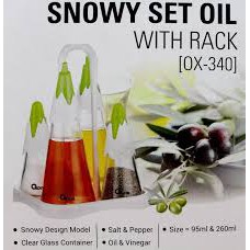 Oxone OX-340 Snowy Set Oil with Rack