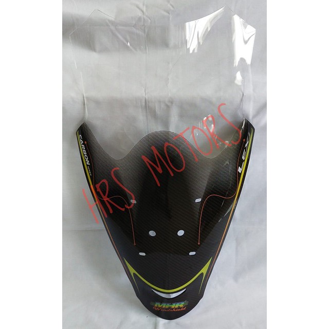 WINDSHIELD CARBON LEXI MHR ORIGINAL