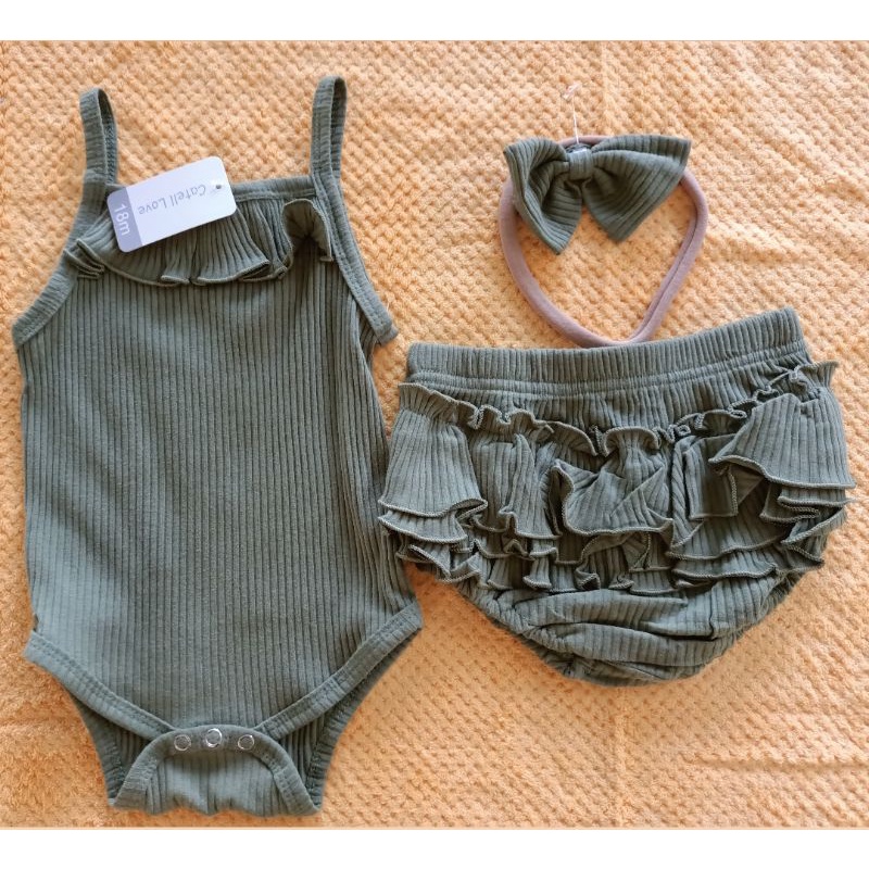 Setelan Cewek Bando Tanktop (220720)
