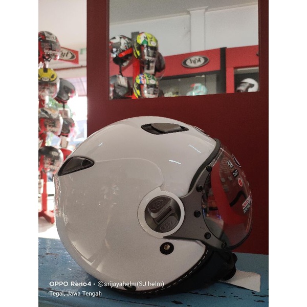 HELM KYT ELSICO RETRO,HELM KYT PILOT WHITE_ORIGINAL